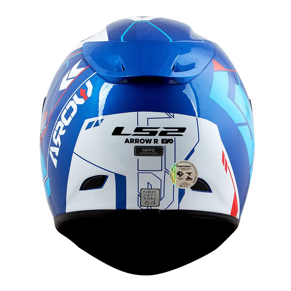 CAPACETE ARROW TECHNO AZUL