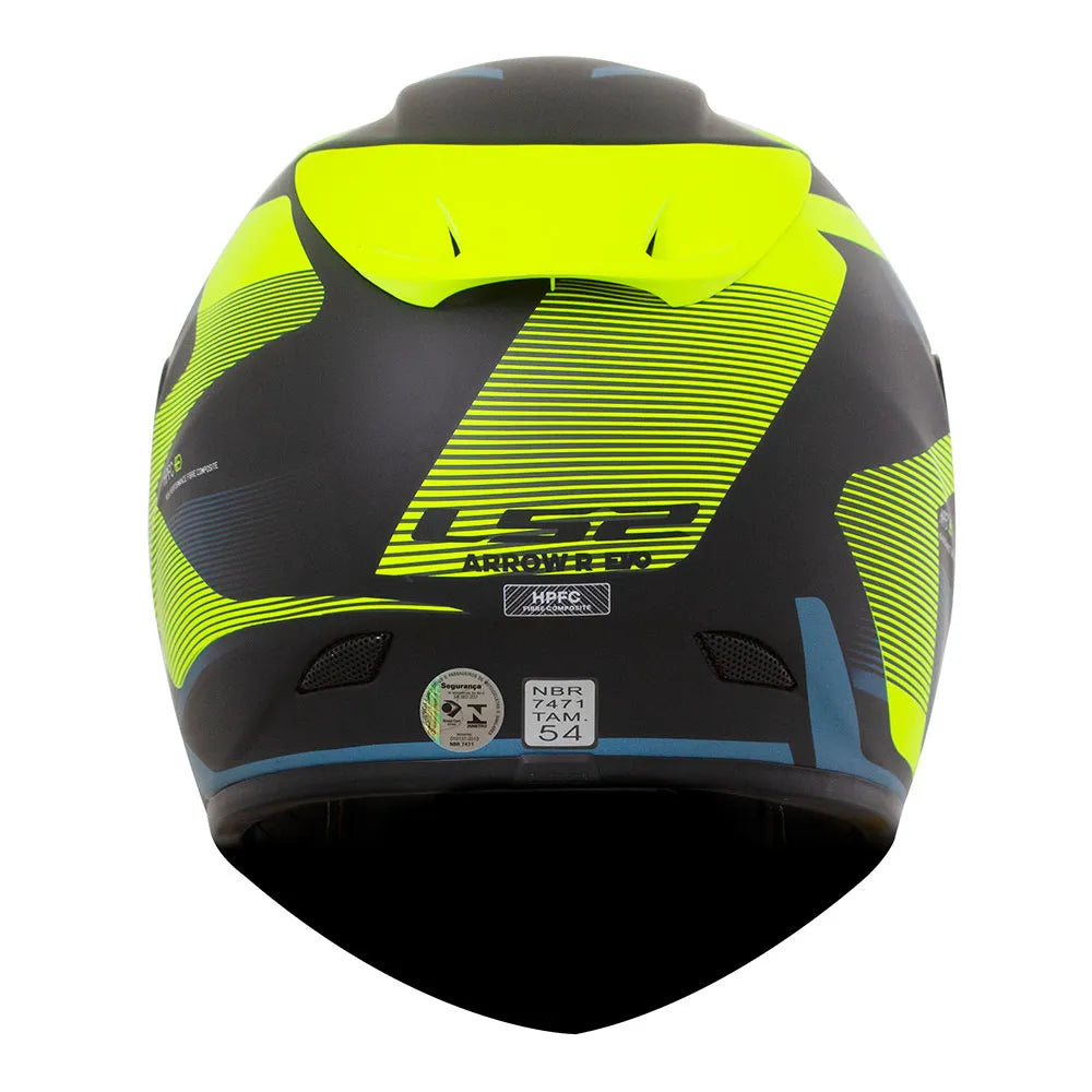 CAPACETE ARROW COMPETE AZUL