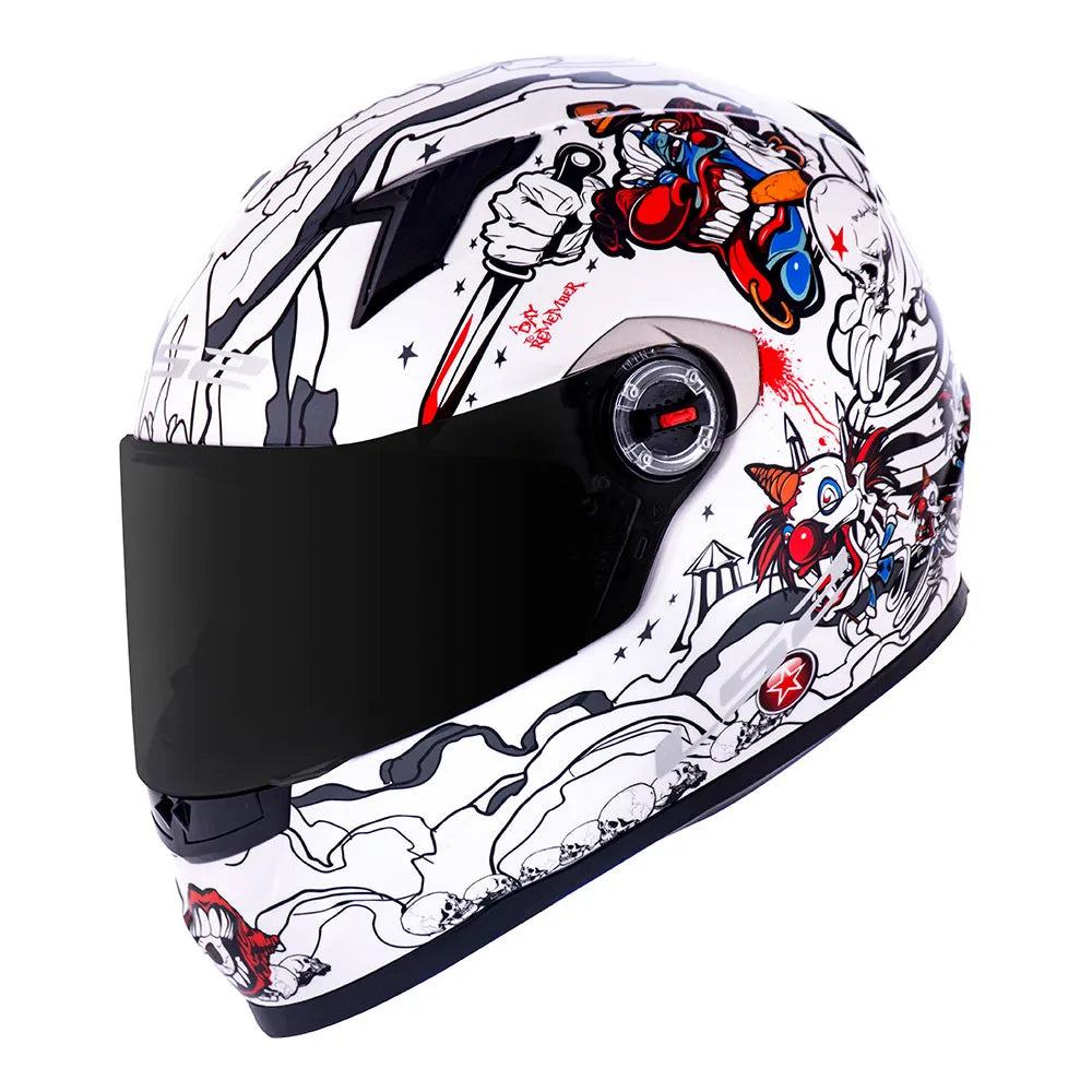 CAPACETE CLASSIC CRAZY CLOWN