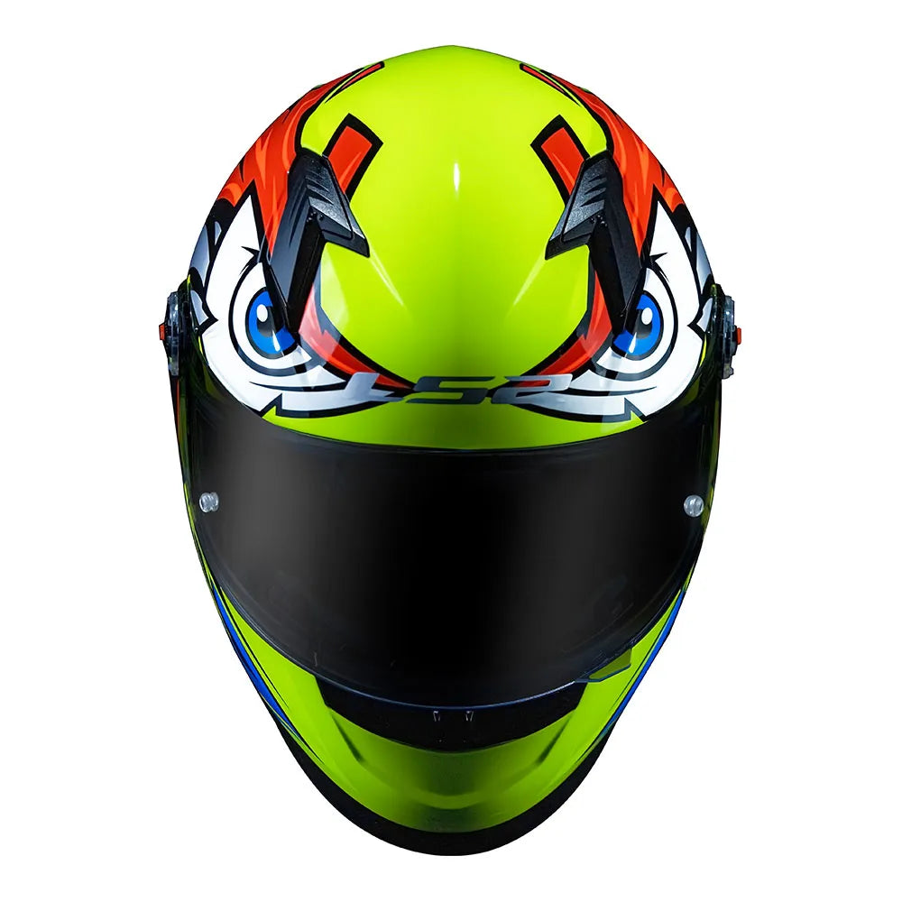 CAPACETE CLASSIC FF358 TRIBAL AMARELO