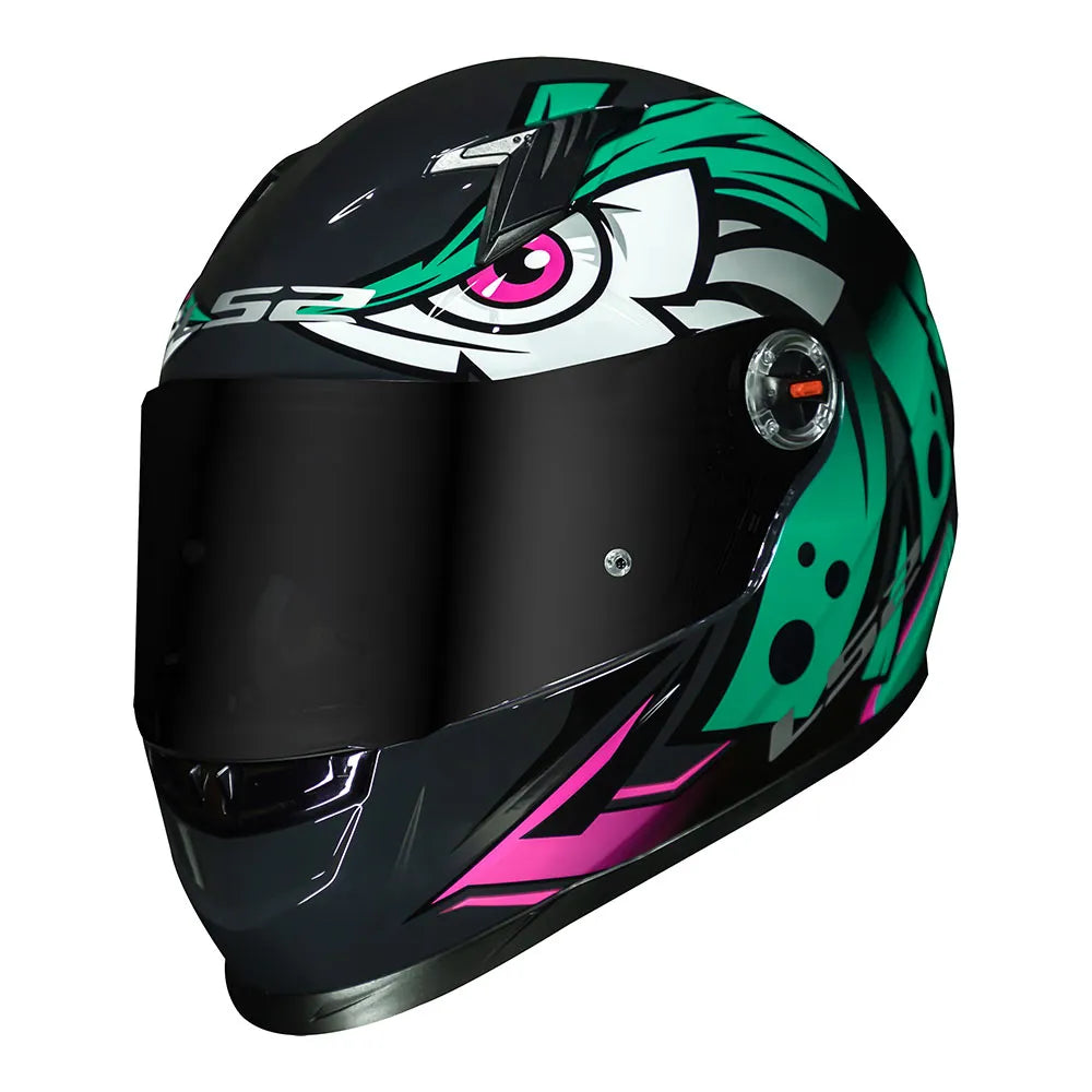 CAPACETE CLASSIC FF358 TRIBAL VERDE