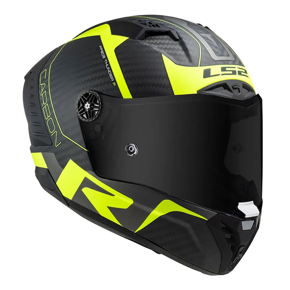 CAPACETE THUNDER CARBON RACING 1 AMARELO