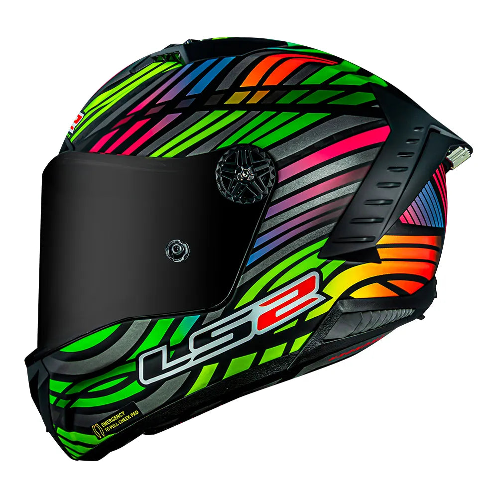 CAPACETE THUNDER CARBON RAINBOW
