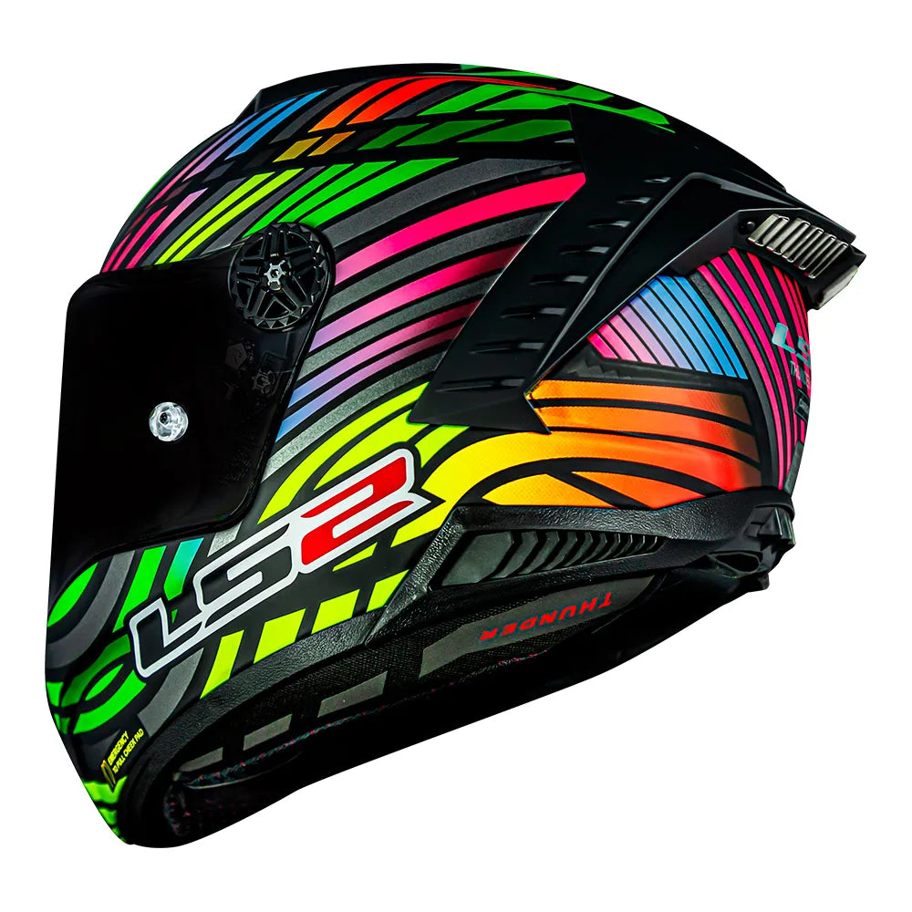 CAPACETE THUNDER CARBON RAINBOW