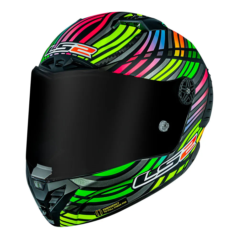 CAPACETE THUNDER CARBON RAINBOW
