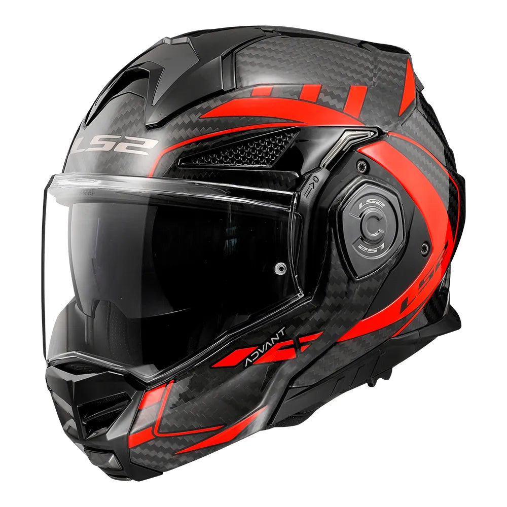 CAPACETE ADVANT X CARBON FUTURE VERMELHO
