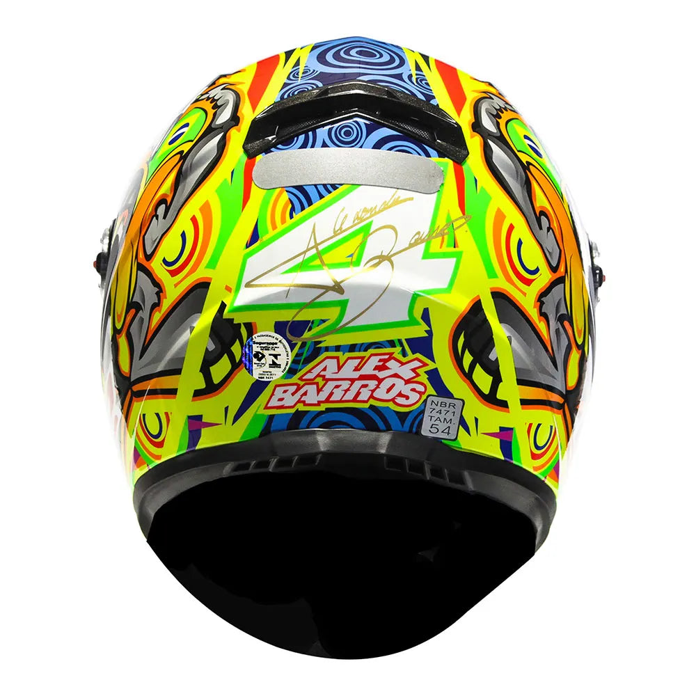 CAPACETE CLASSIC ALEX BARROS