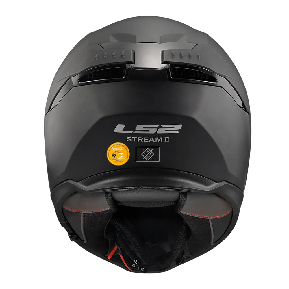CAPACETE STREAM II MONOCOLOR PRETO FOSCO