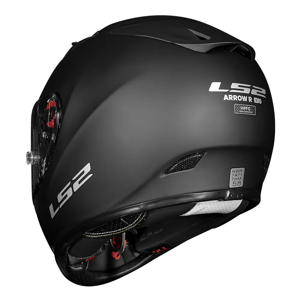 CAPACETE ARROW MONOCOLOR PRETO FOSCO