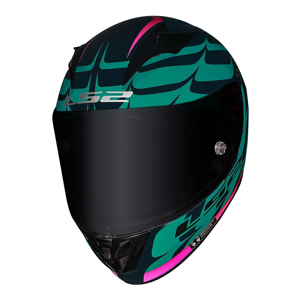 CAPACETE ARROW FLAMES VERDE