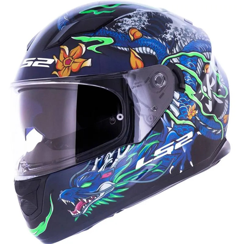 CAPACETE STREAM WARRIOR AZUL