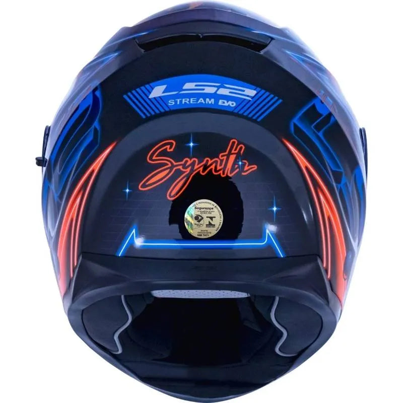 CAPACETE STREAM SYNTH AZUL