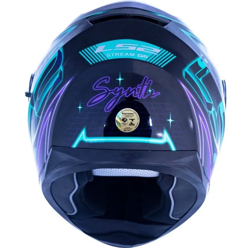 CAPACETE STREAM SYNTH VERDE