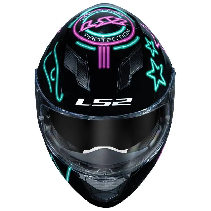 CAPACETE STREAM NEON ROXO