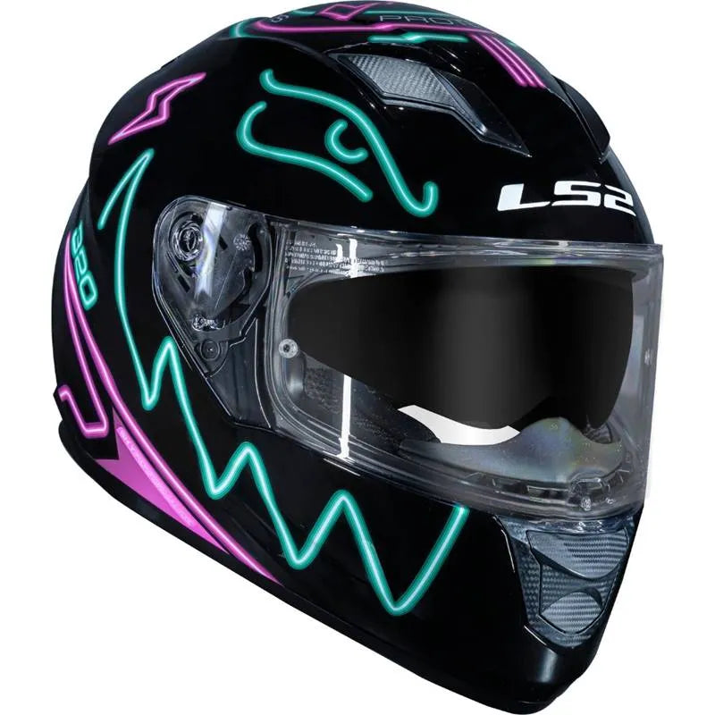 CAPACETE STREAM NEON ROXO