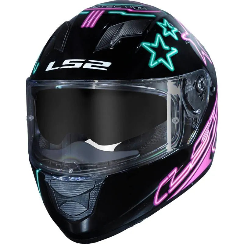 CAPACETE STREAM NEON ROXO