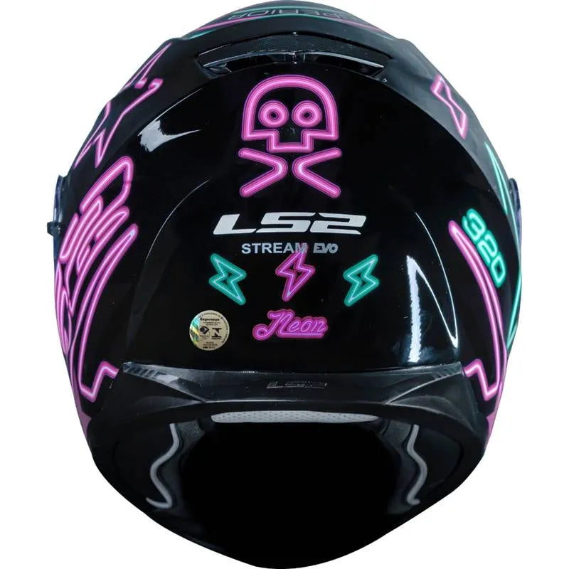 CAPACETE STREAM NEON ROXO