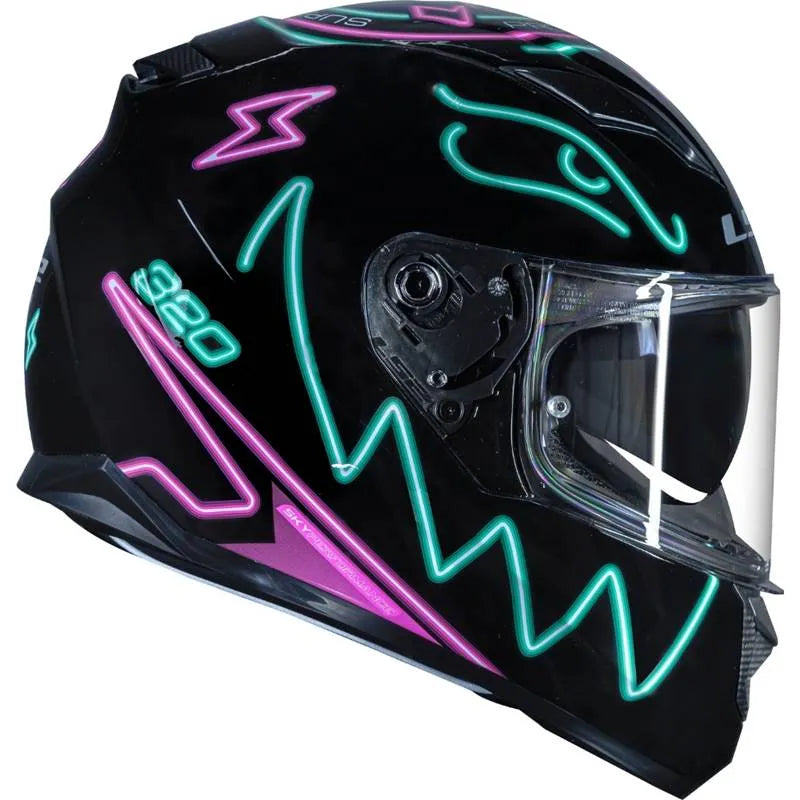 CAPACETE STREAM NEON ROXO