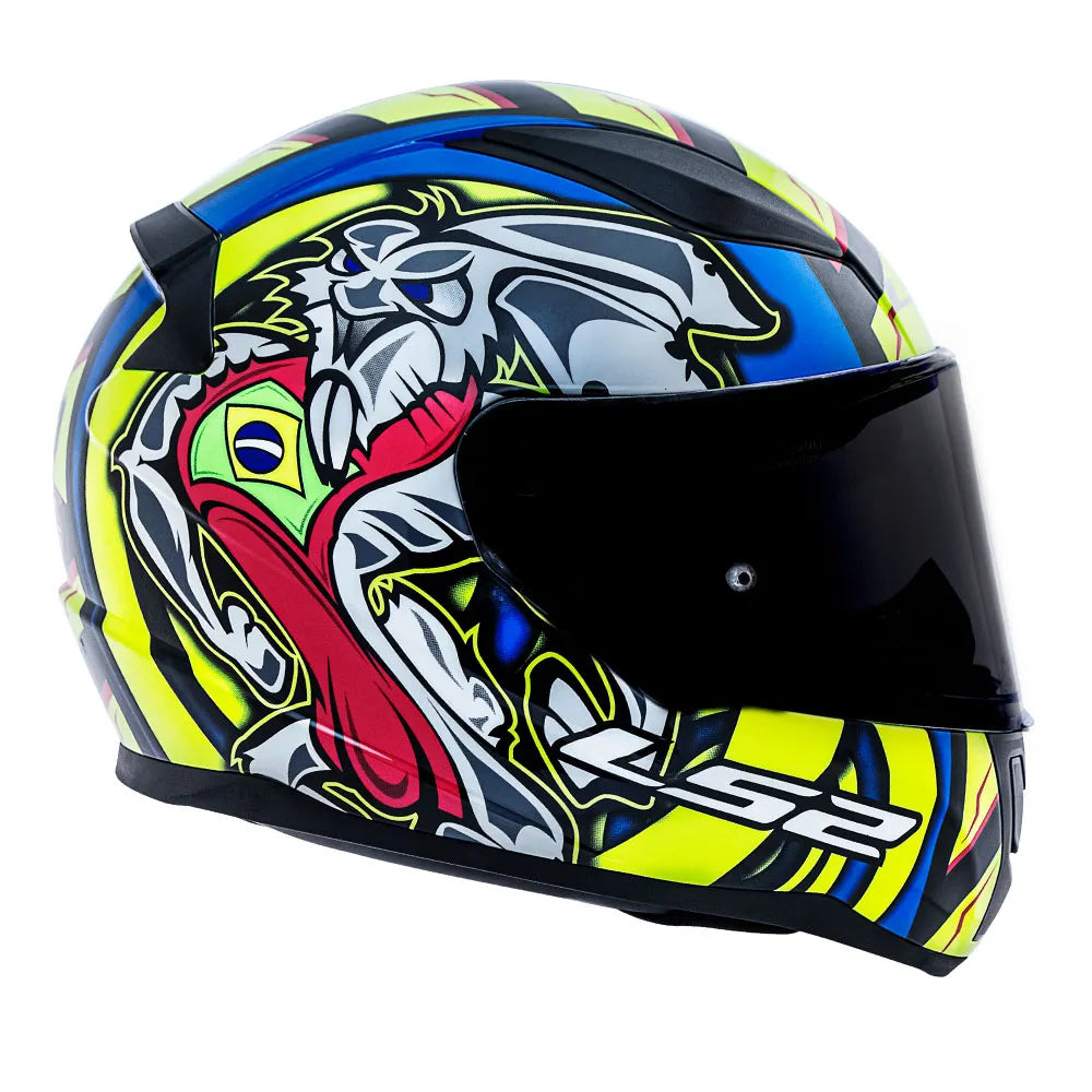 CAPACETE RAPID ALEX BARROS AZUL
