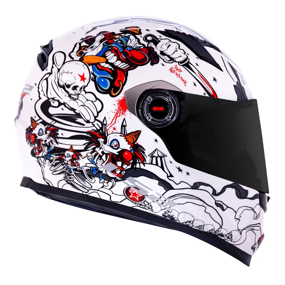 CAPACETE CLASSIC CRAZY CLOWN