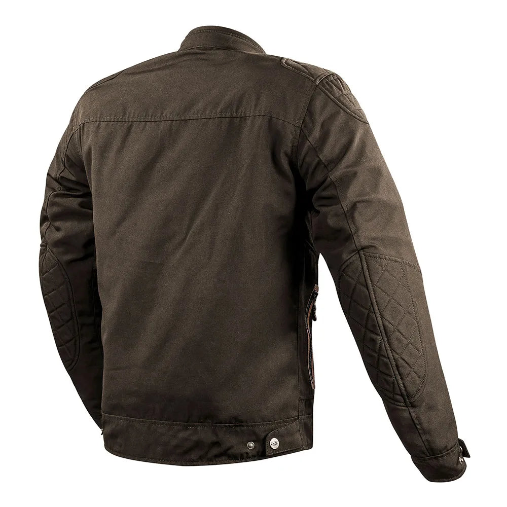 JAQUETA BULLET MARROM