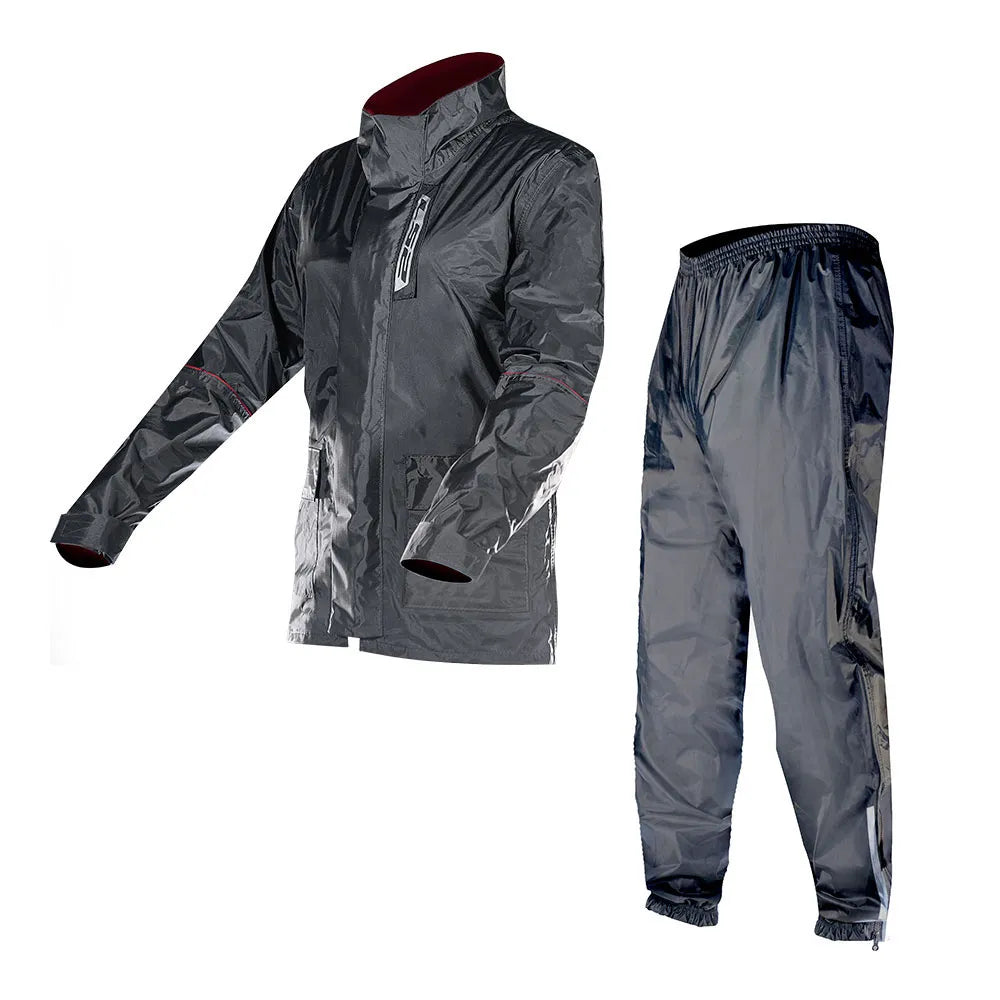 CAPA DE CHUVA NAC FLUXUS EVO CINZA
