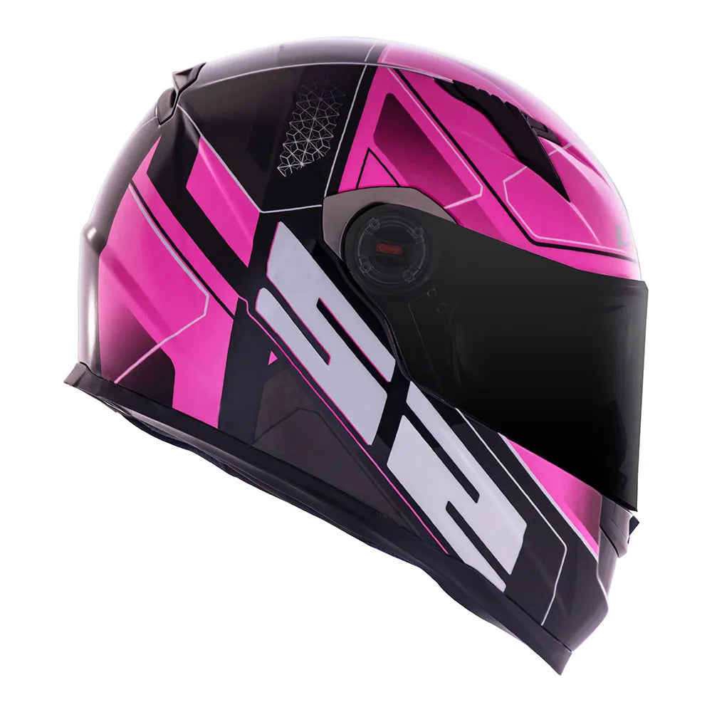 CAPACETE CLASSIC FF358 ULTRA ROSA