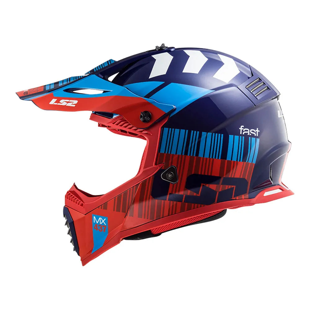 CAPACETE FAST MX437 XCODE VERMELHO
