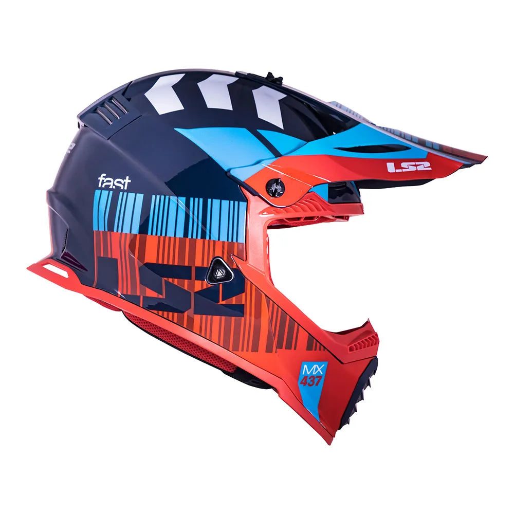 CAPACETE FAST MX437 XCODE VERMELHO