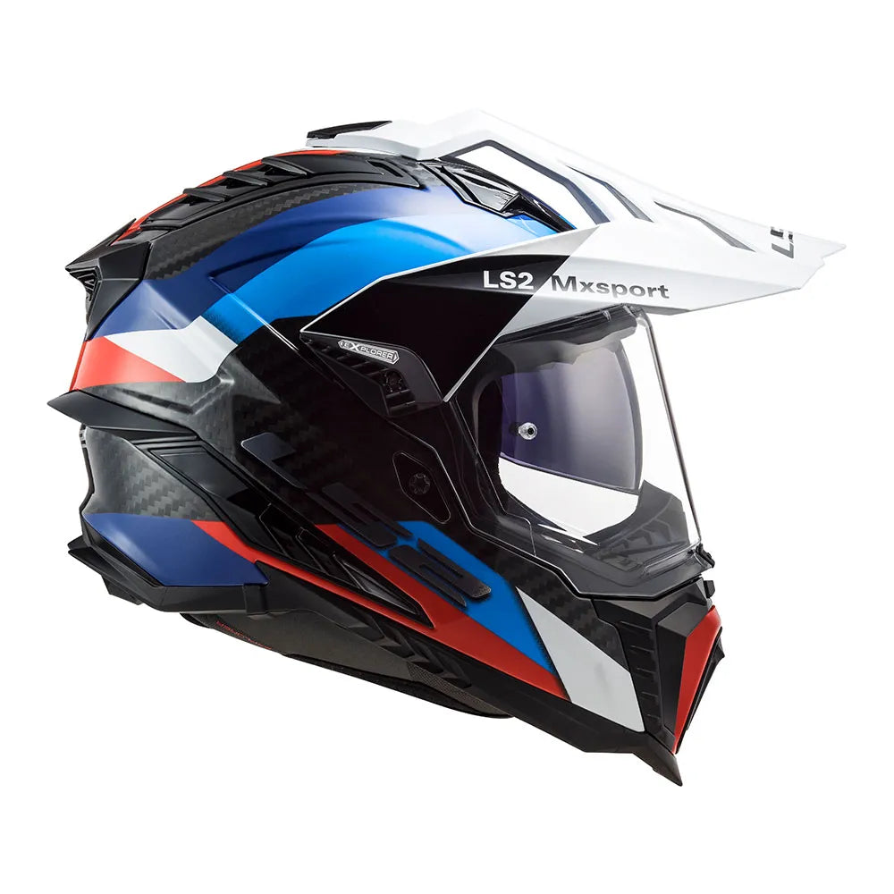 CAPACETE EXPLORER CARBON FRONTIER AZUL