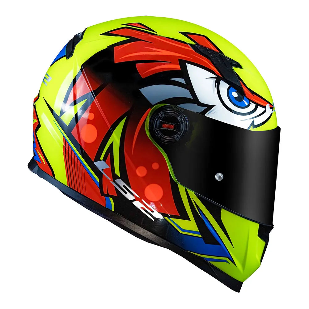 CAPACETE CLASSIC FF358 TRIBAL AMARELO