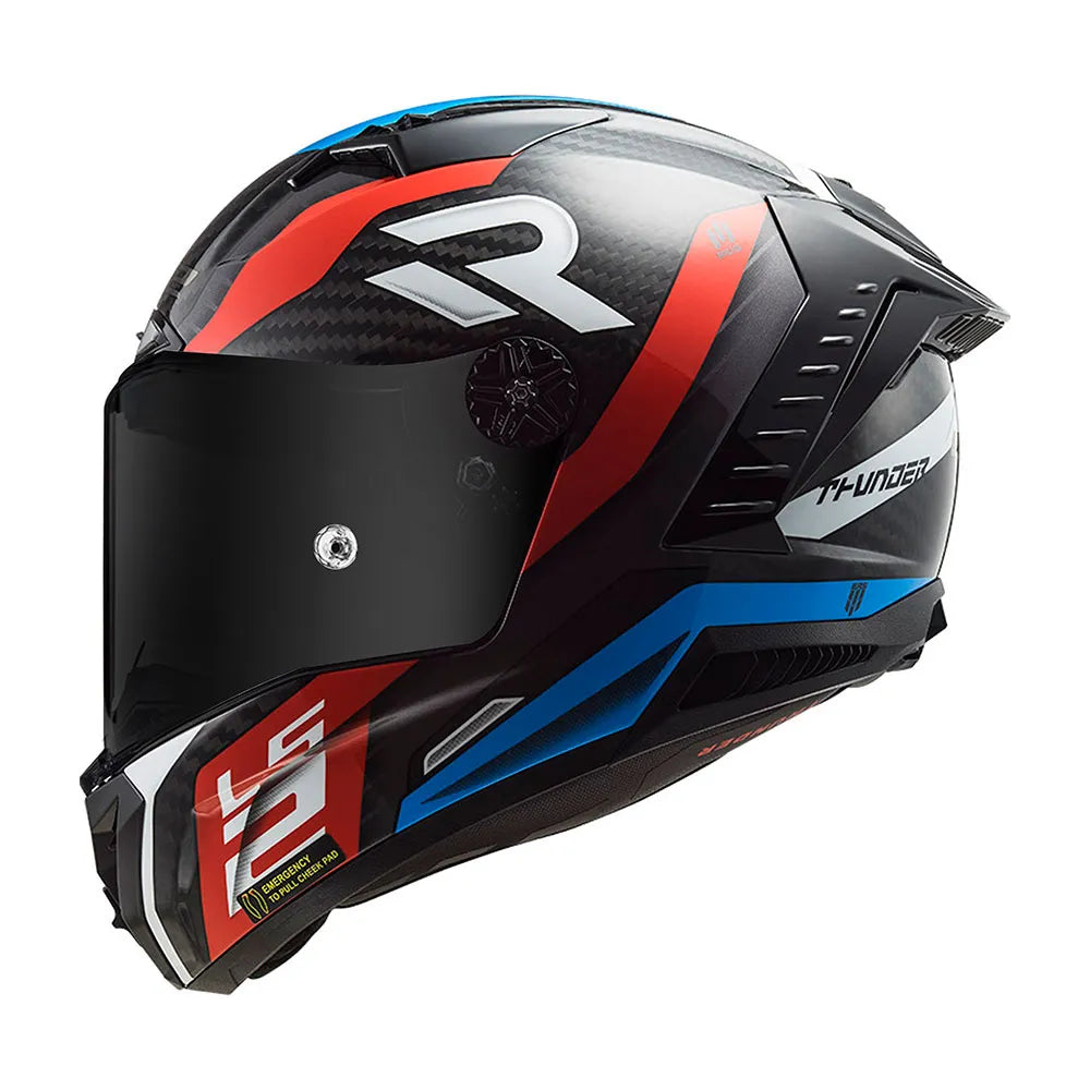 CAPACETE THUNDER CARBON SUPRA AZUL