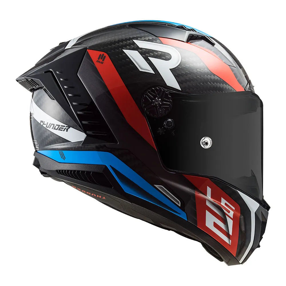 CAPACETE THUNDER CARBON SUPRA AZUL