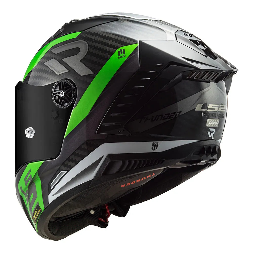CAPACETE THUNDER CARBON SUPRA VERDE