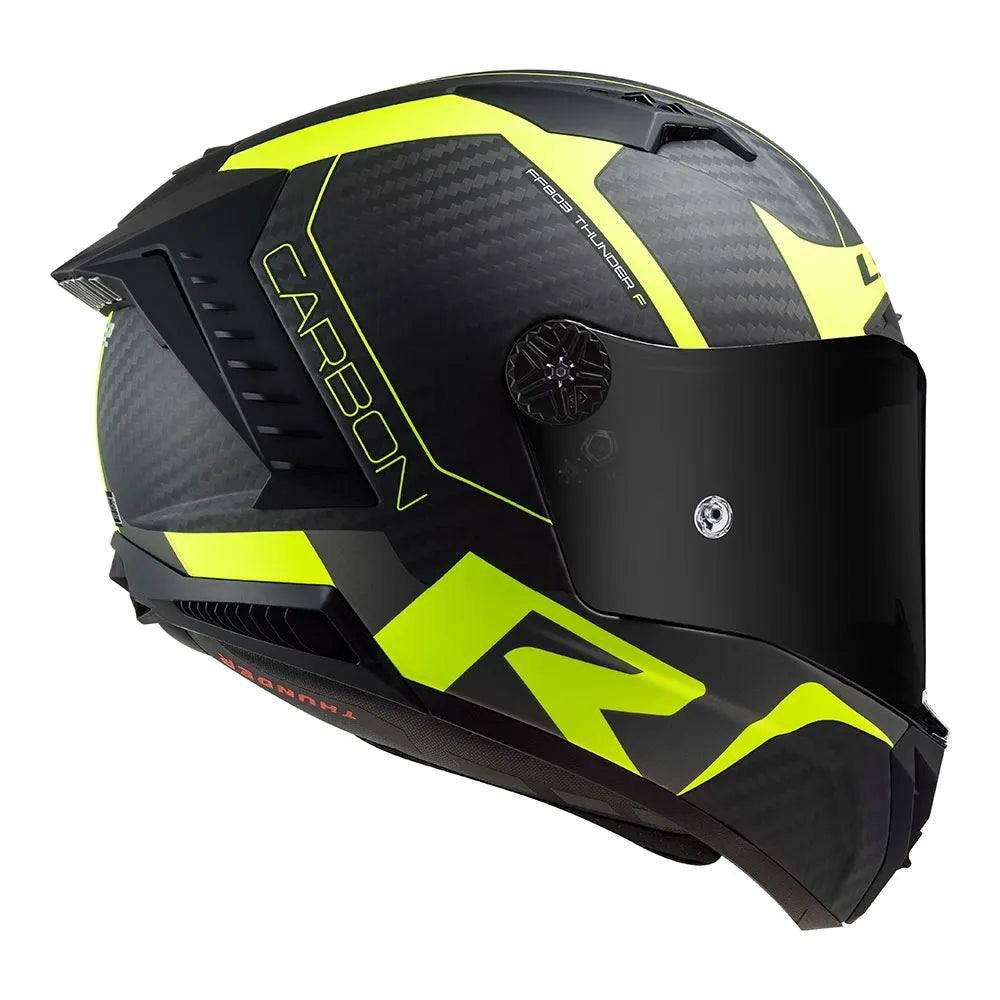 CAPACETE THUNDER CARBON RACING 1 AMARELO