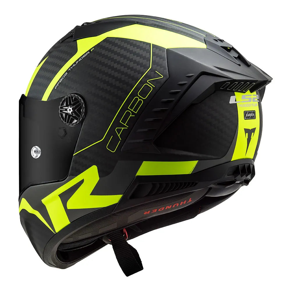 CAPACETE THUNDER CARBON RACING 1 AMARELO