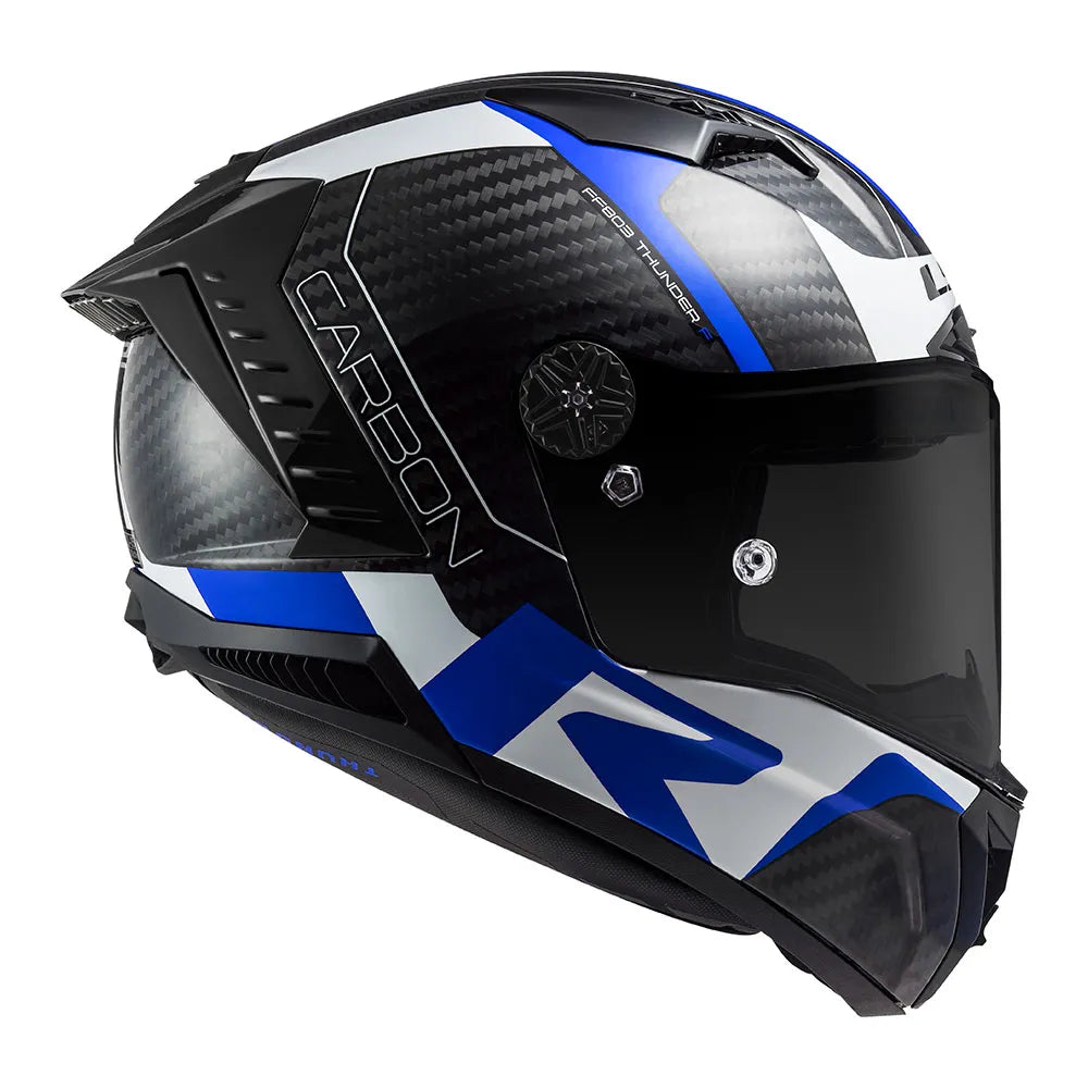 CAPACETE THUNDER CARBON RACING 1 AZUL
