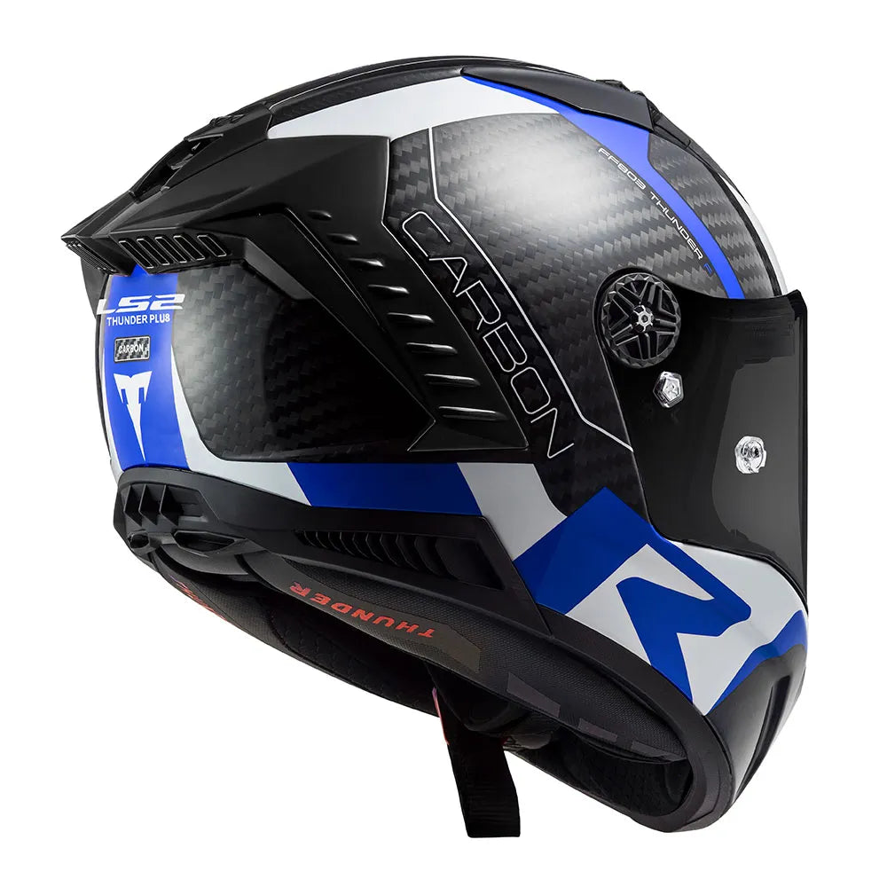 CAPACETE THUNDER CARBON RACING 1 AZUL