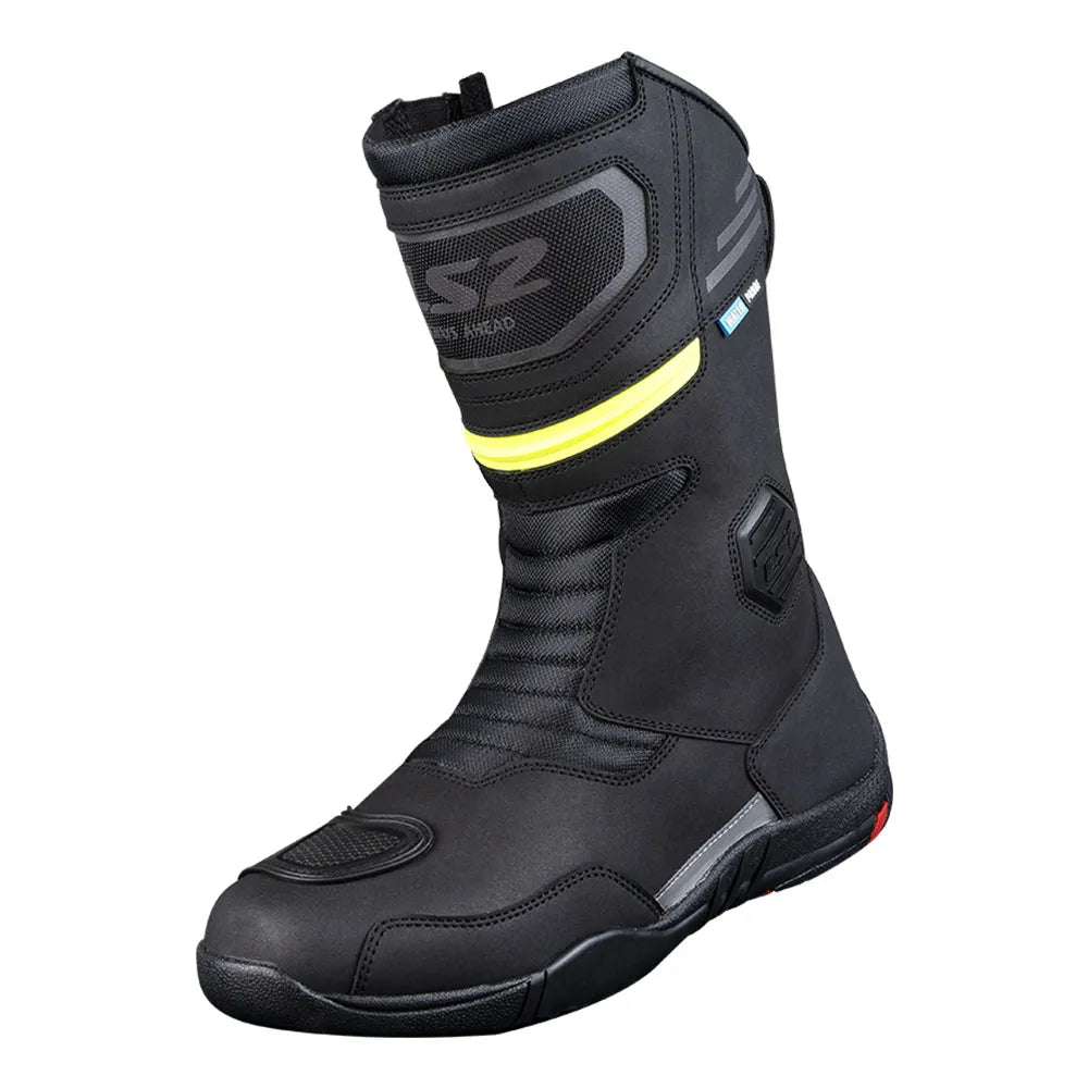 BOTA GOBY PRETO/AMARELO