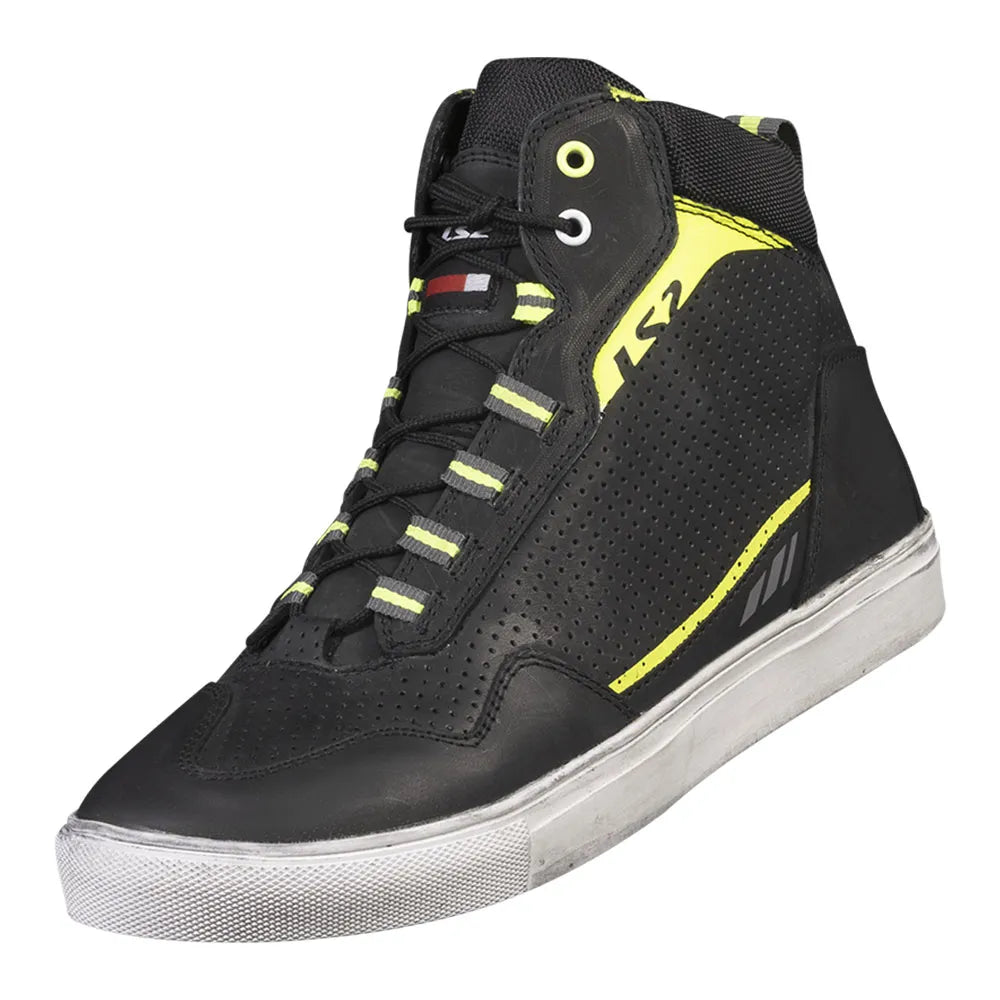 BOTA ZOE PRETO/AMARELO