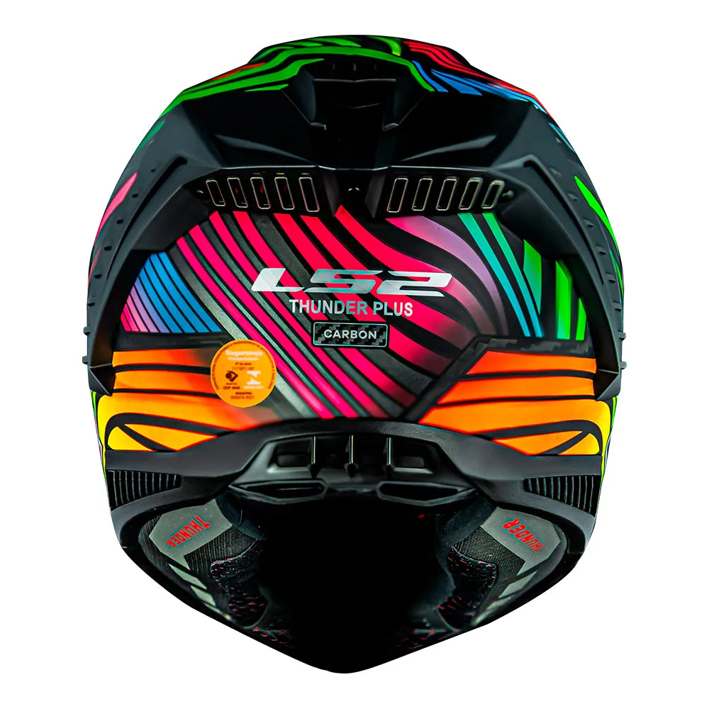CAPACETE THUNDER CARBON RAINBOW