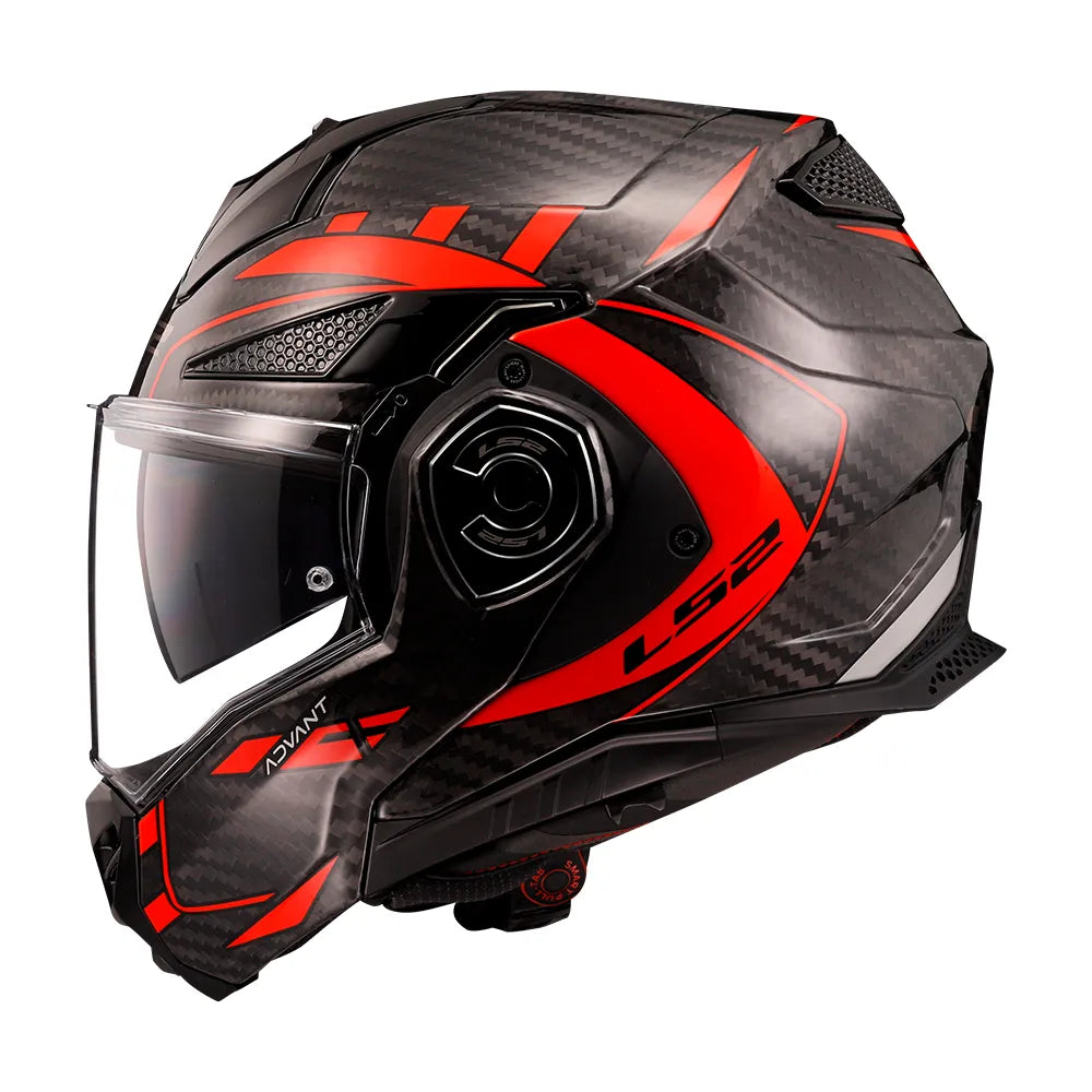 CAPACETE ADVANT X CARBON FUTURE VERMELHO
