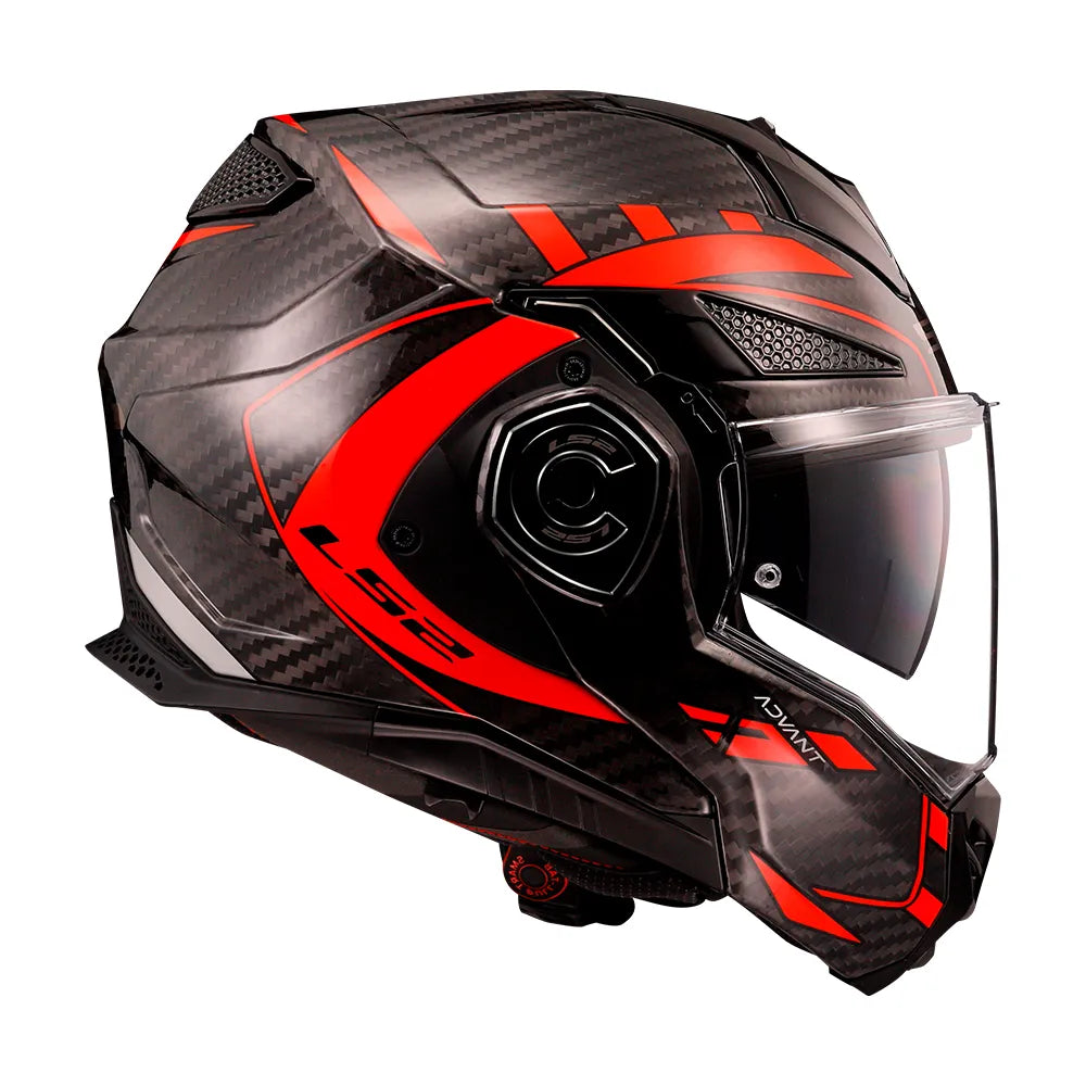 CAPACETE ADVANT X CARBON FUTURE VERMELHO