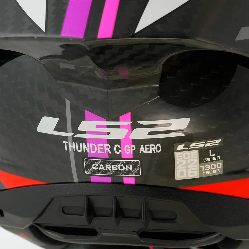 CAPACETE THUNDER CARBON GP FLASH