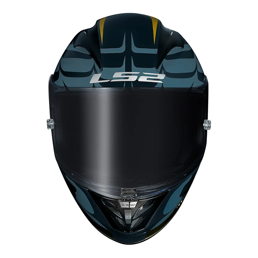 CAPACETE ARROW FLAMES AZUL