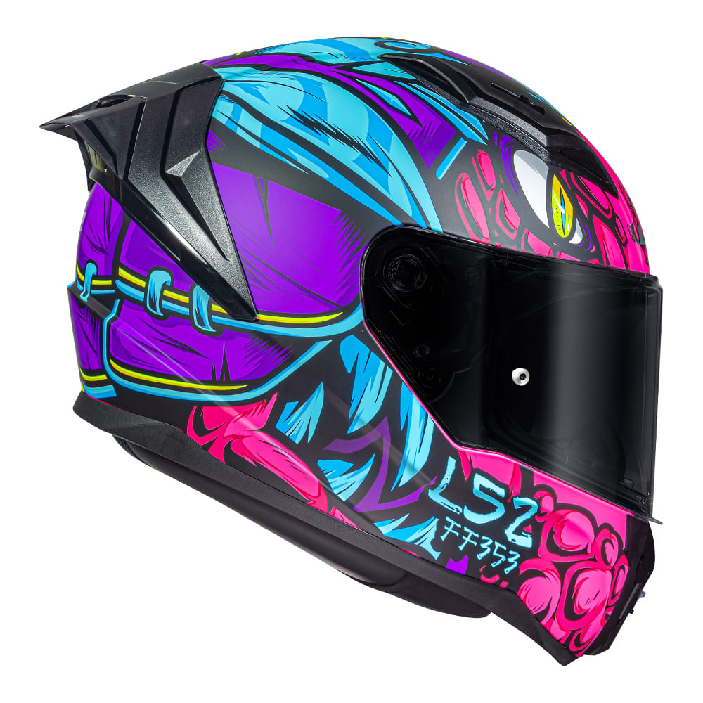 CAPACETE VIGO DRILLOX ROXO FOSCO