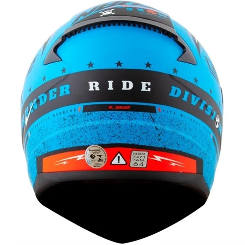 CAPACETE RAPID THUNDER AZUL