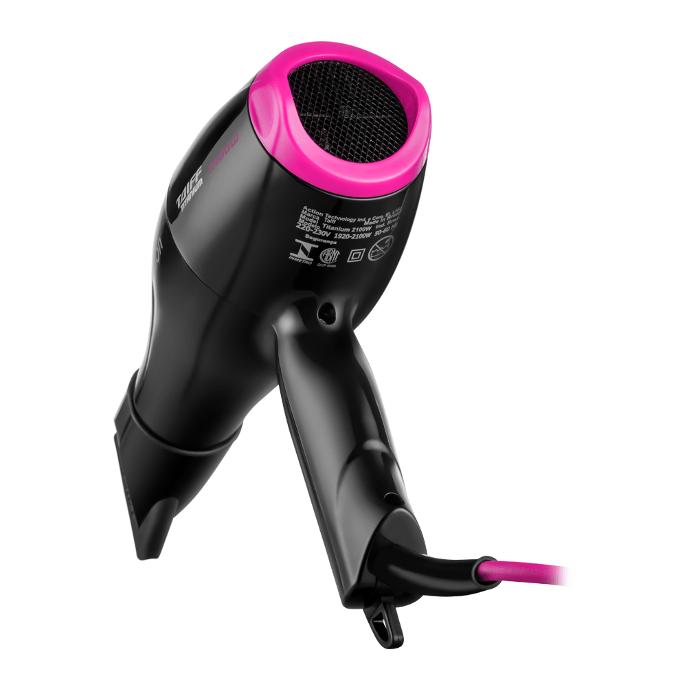 Secador de Cabelo Titanium 2100W Pink - Imagem 2