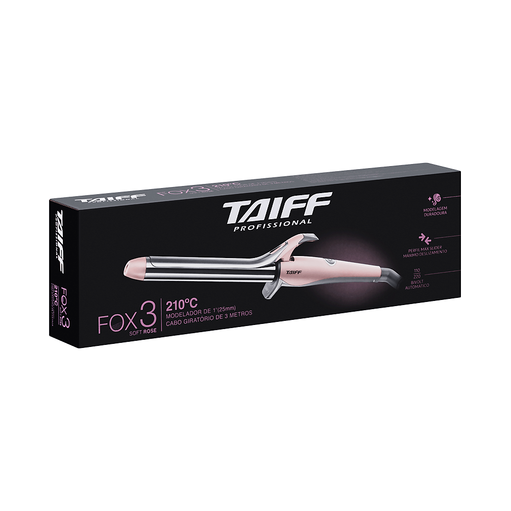 Modelador Fox 3 Soft Rose 210ºC - Imagem 6